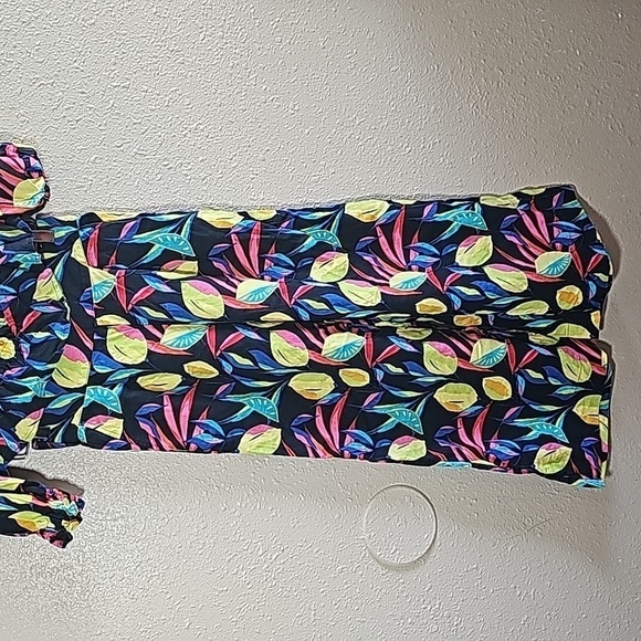 Tabitha Brown Lemon Print Top and Pants Set - Picture 3 of 15